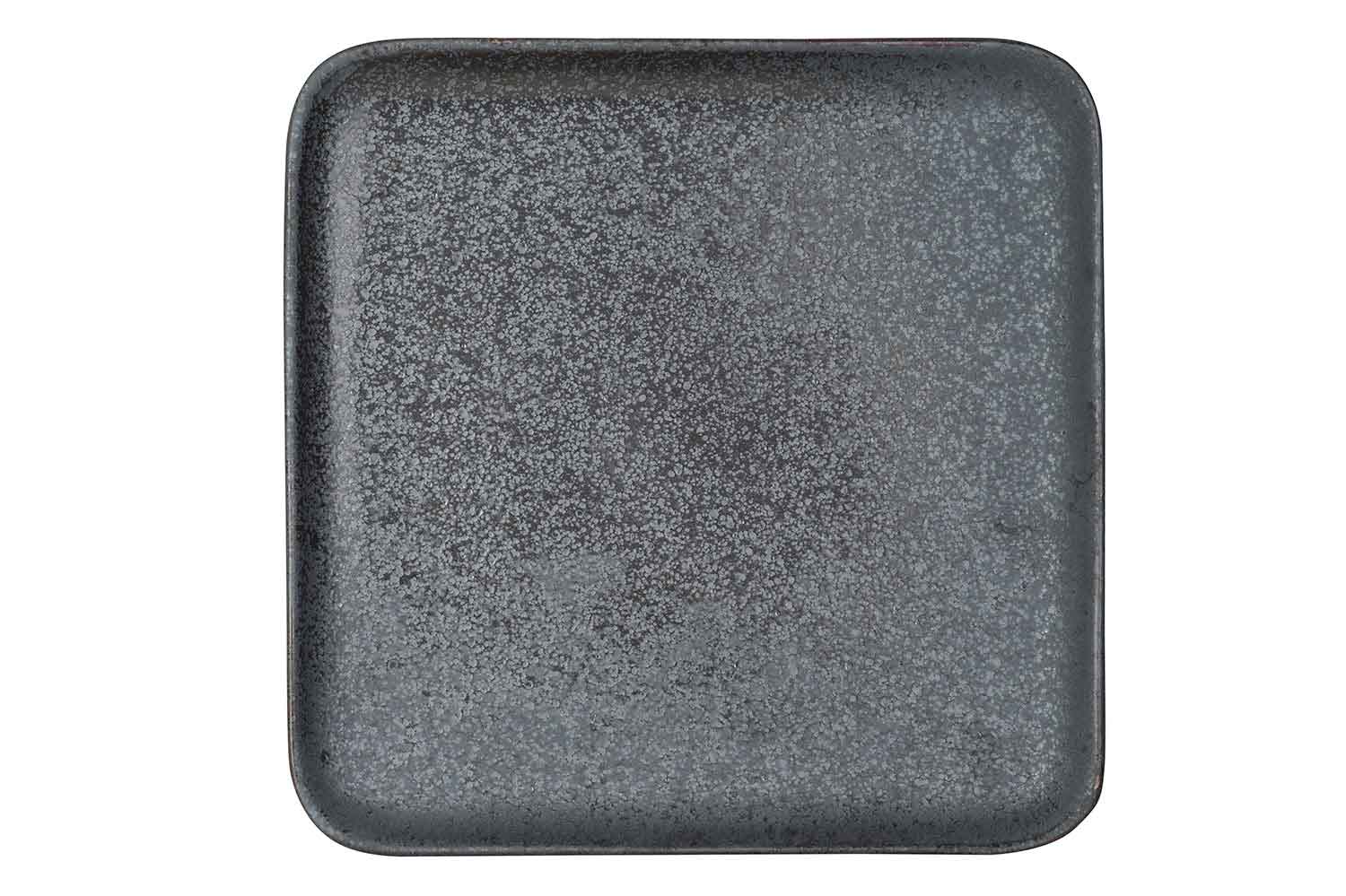 Mikura dessertbord antraciet 20 x 19,8 x 1,5 cm