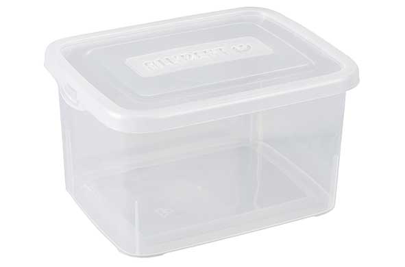 Handy opbergbox transparant 3 l 21.4x16.7x11.8 cm