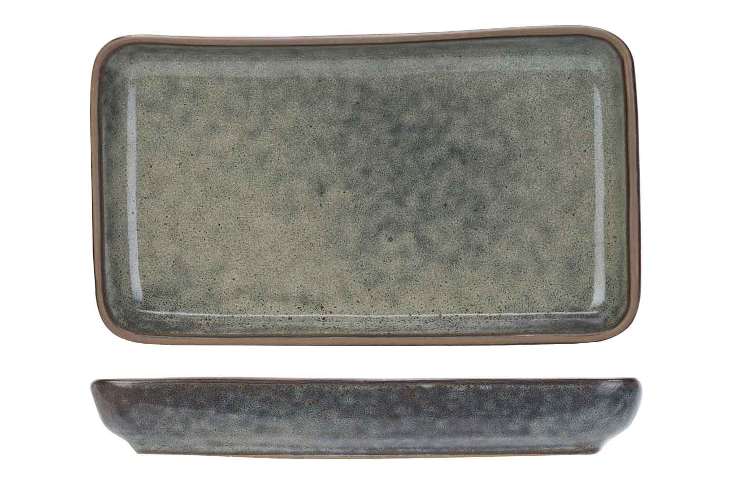 Bento-Concept bord rechthoekig 17 x 10 cm groen