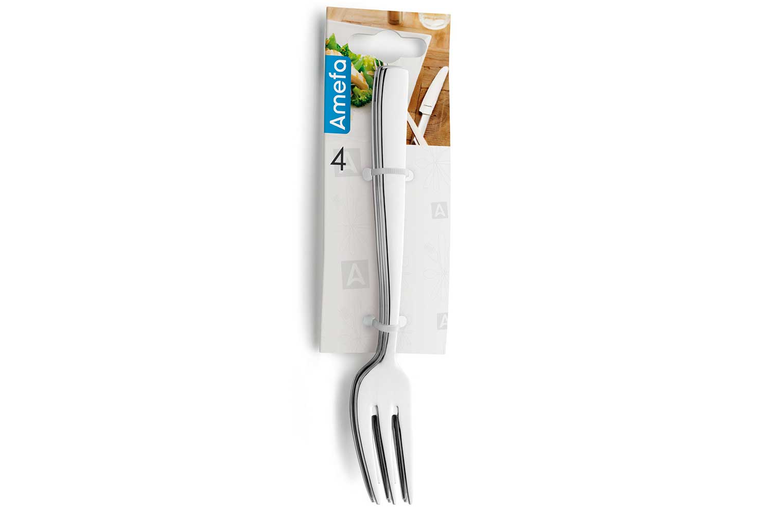 Martin set van 4 taartvorken zilver