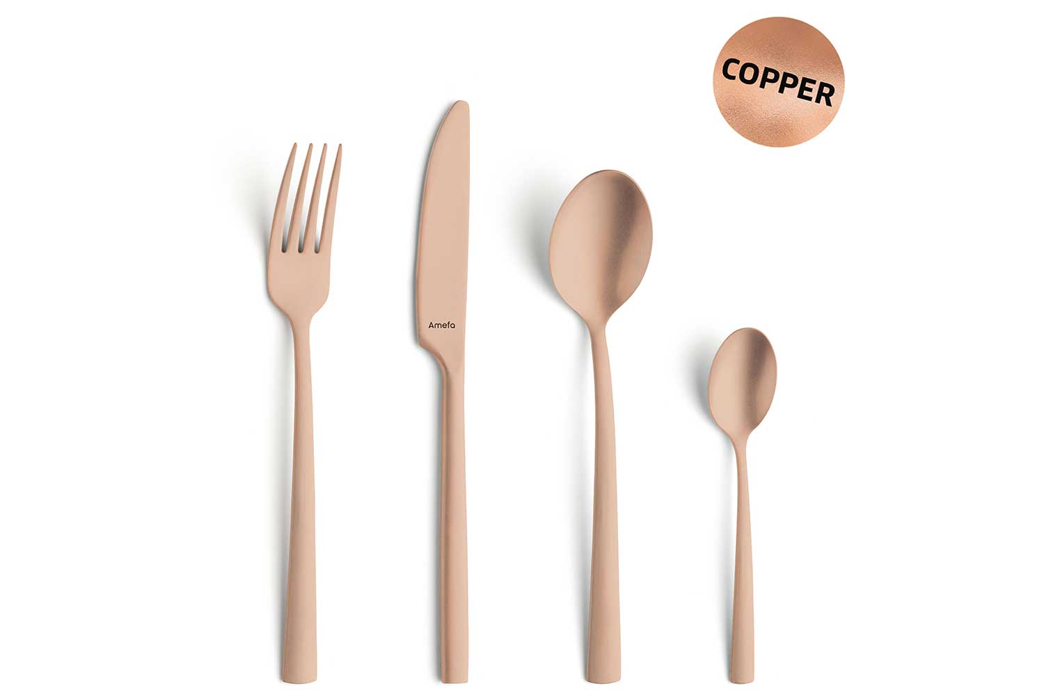 Manille Besteckset PVD Kupfer 16-teilig