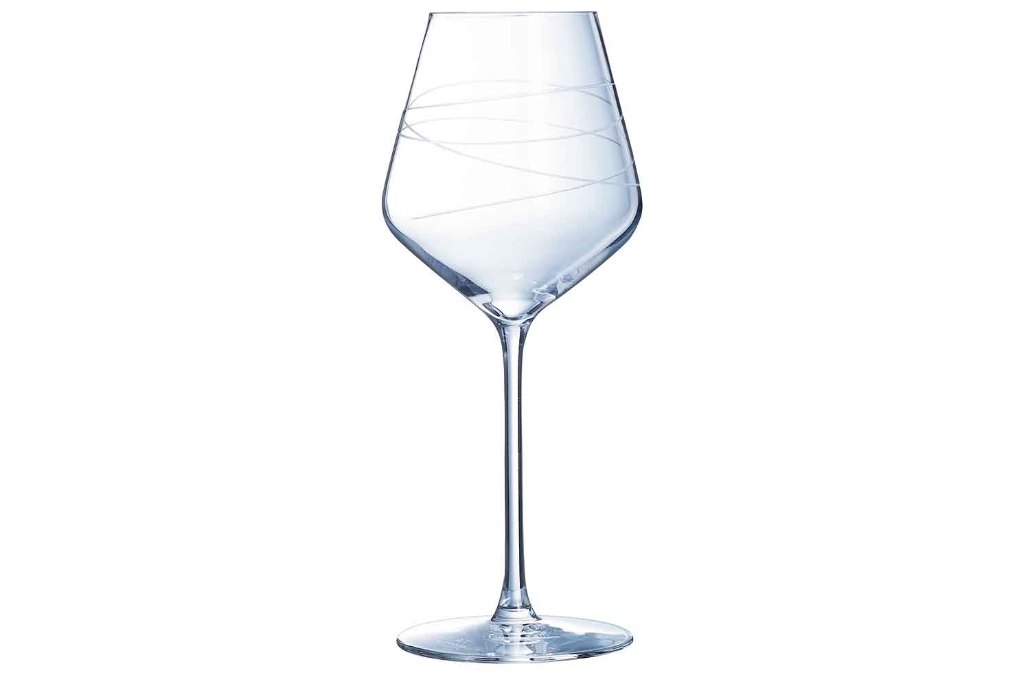 Abstraction wijnglas transparant 38 cl set van 4