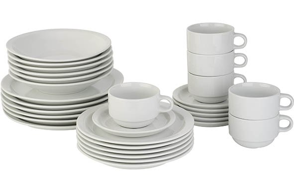 Today White servies set van 30 porselein