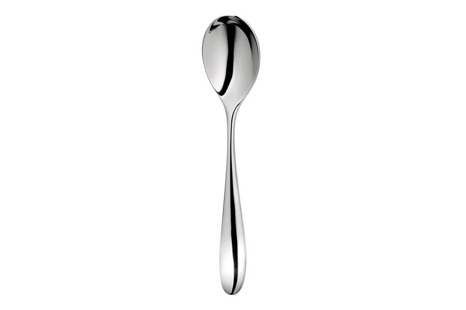 Deta koffielepel set van 12, 11,6 cm, zilver