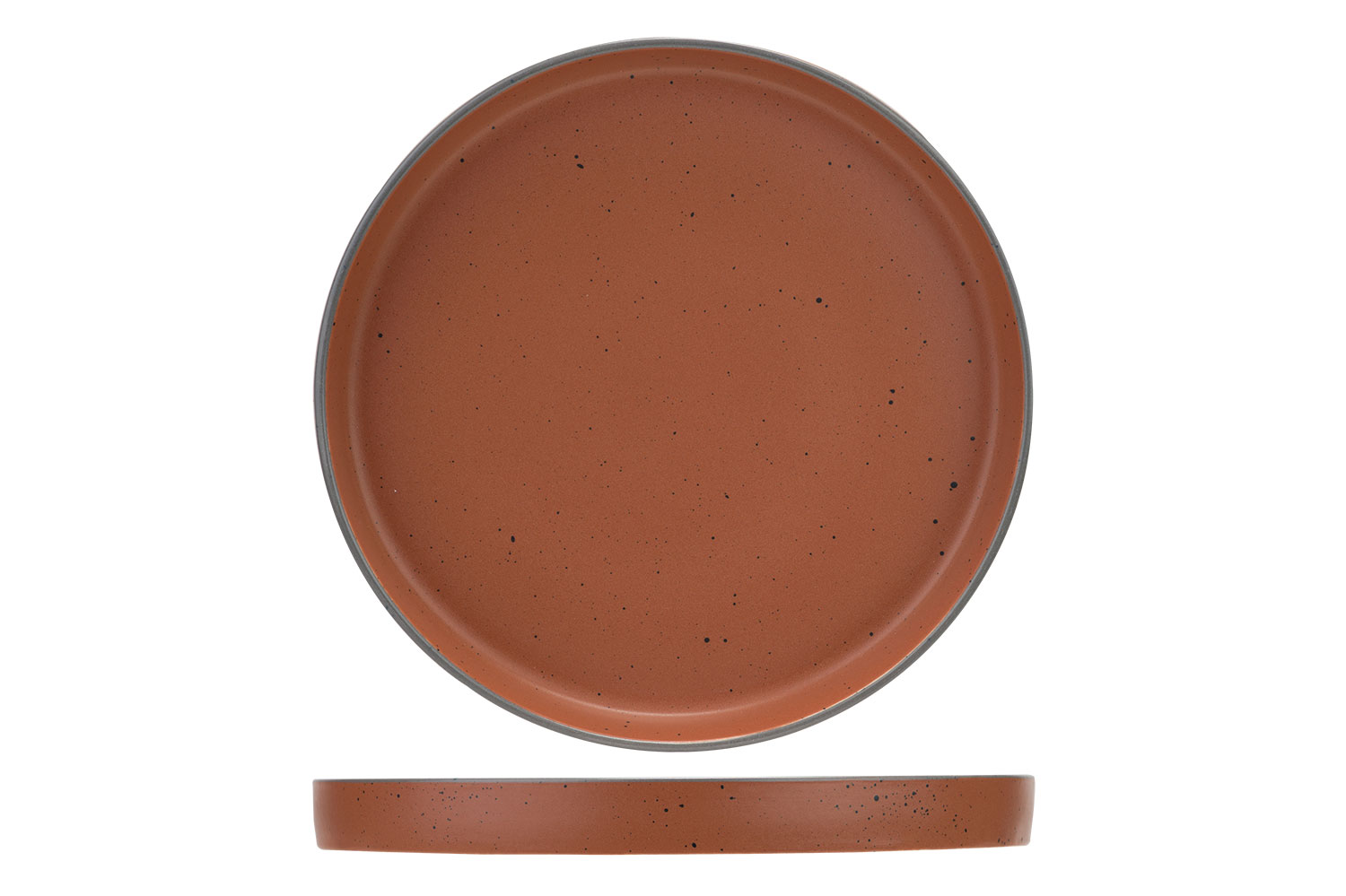 Copenhague Red Clay bord Ø 25 cm, roodbruin