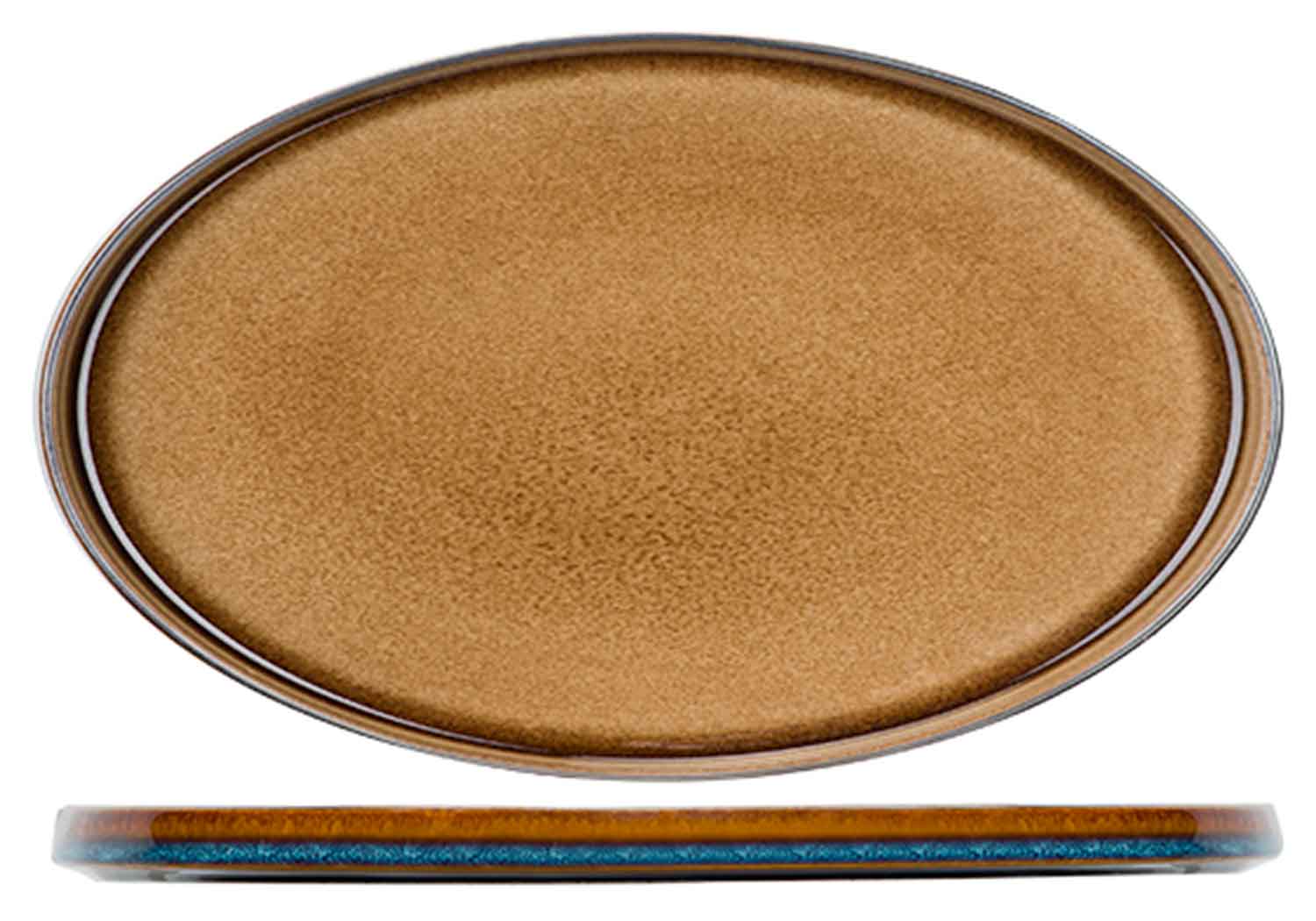 Quintana Amber plat bord 35,5 x 23,5 cm ovaal