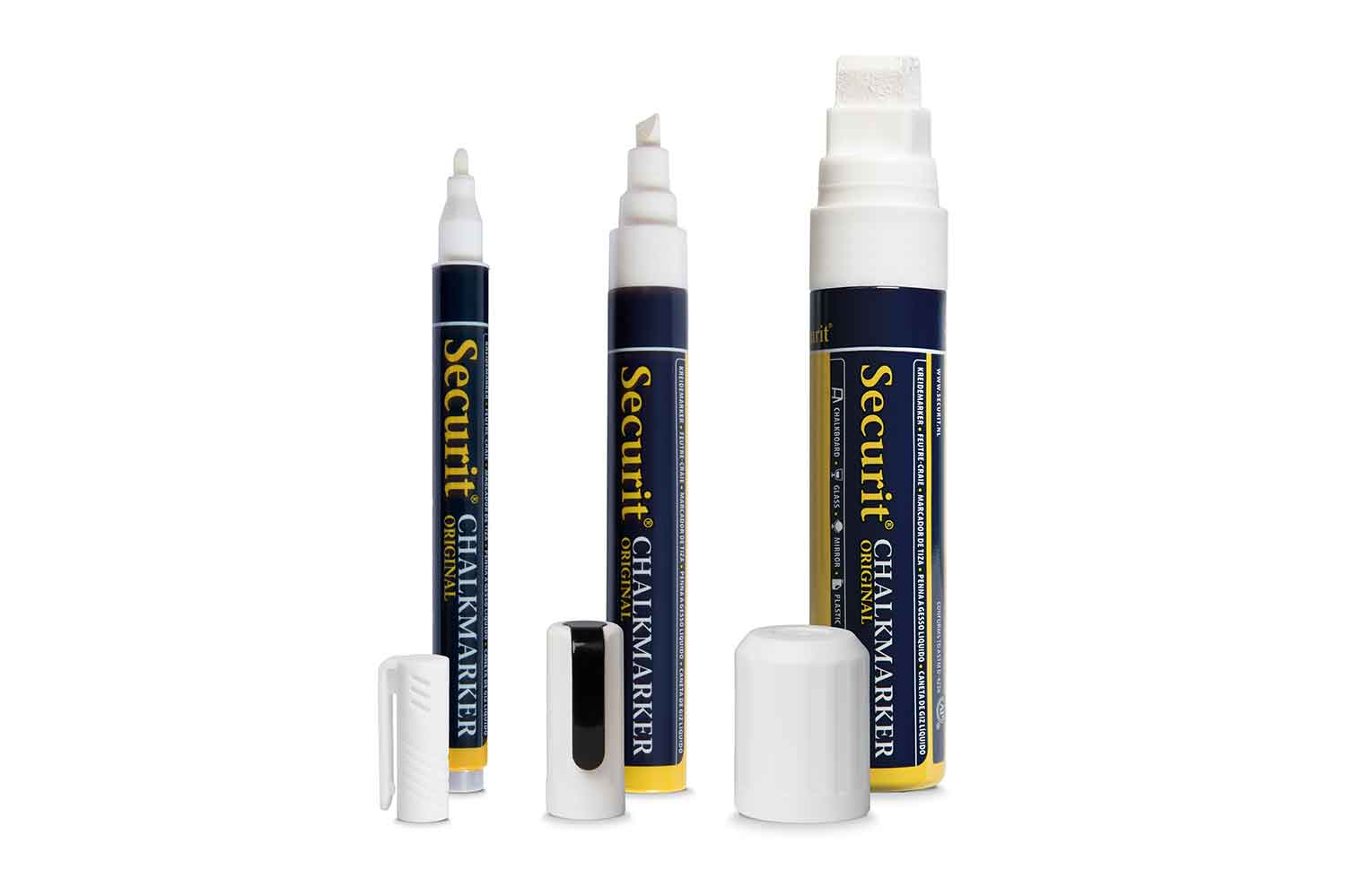Krijtstift liquid set van 8 multicolor 7-15 mm