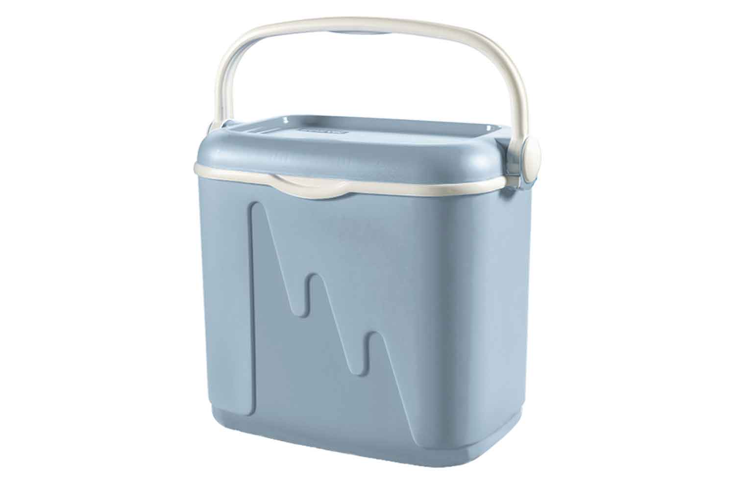 Koelbox lichtblauw 32 l 49 x 32 x 41 cm