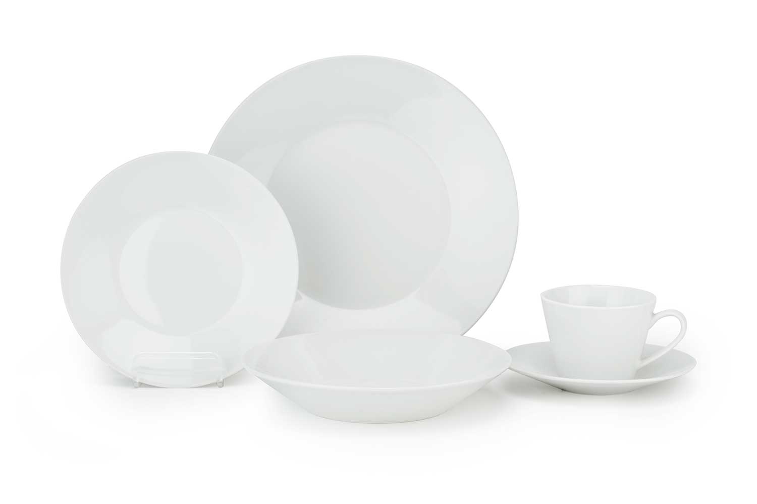 Galaxy White servisset 20-delig