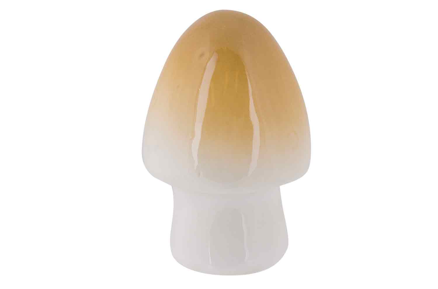 Paddenstoel zand, keramiek, 7,5 x 7,5 x 11,3 cm