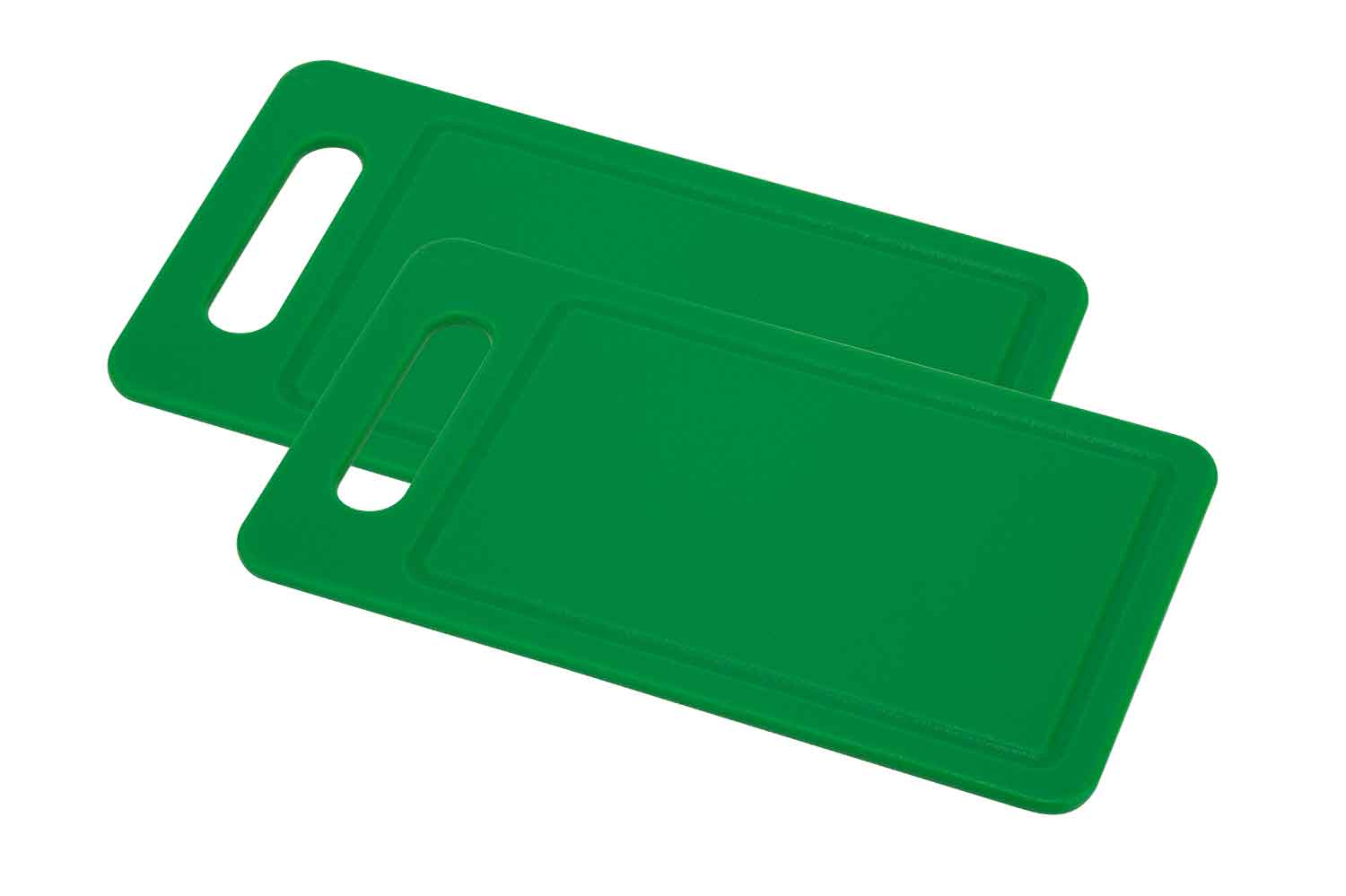 Fresco snijplank groen set van 2, 25,3 x 14,5 x 1 cm