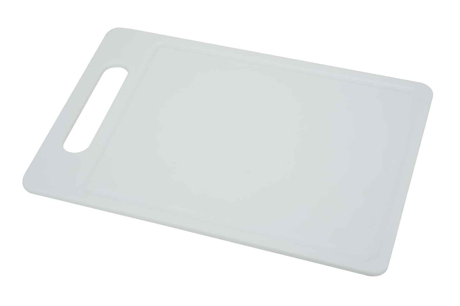 Fresco snijplank wit 38 x 26 x 0,8 cm rechthoekig polypropyleen