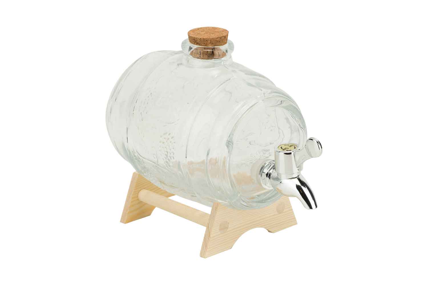 Dispenser 1 l met houten standaard