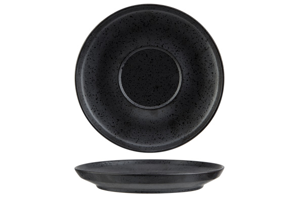 Ithaka Black Untertasse D14,8 x H2 cm