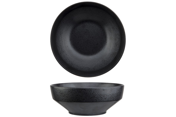 Ithaka Black diep bord D16,5 x H6,5 cm 0,74 l