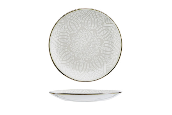Murano Beige dessertbord Ø 20 cm