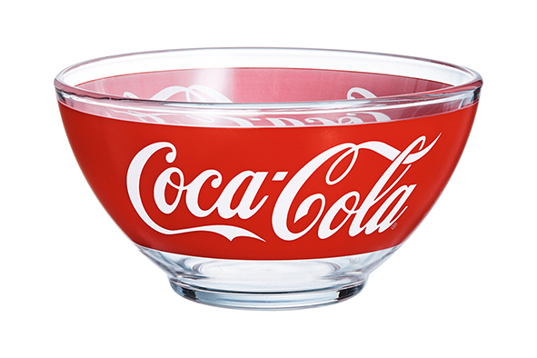 Coca Cola kom, 500 ml, transparant, glas