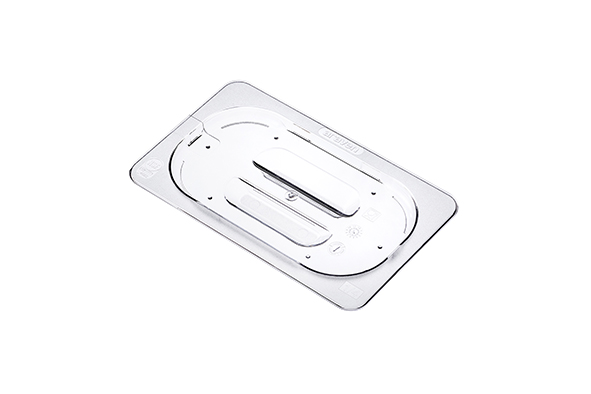Gastronormdeksel GN 1/4, polycarbonaat, 26,5 x 16,2 cm