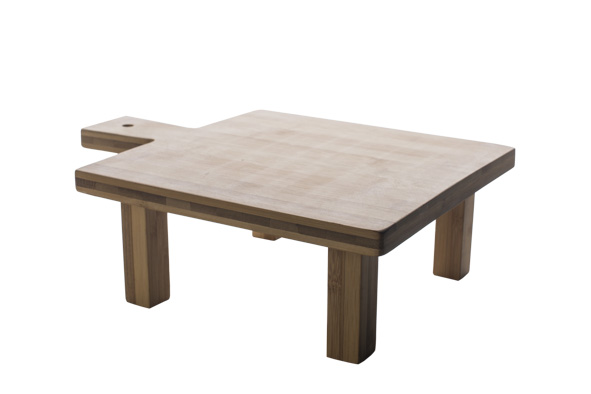 Bambus-Minitisch 33 x 25 x H 11 cm