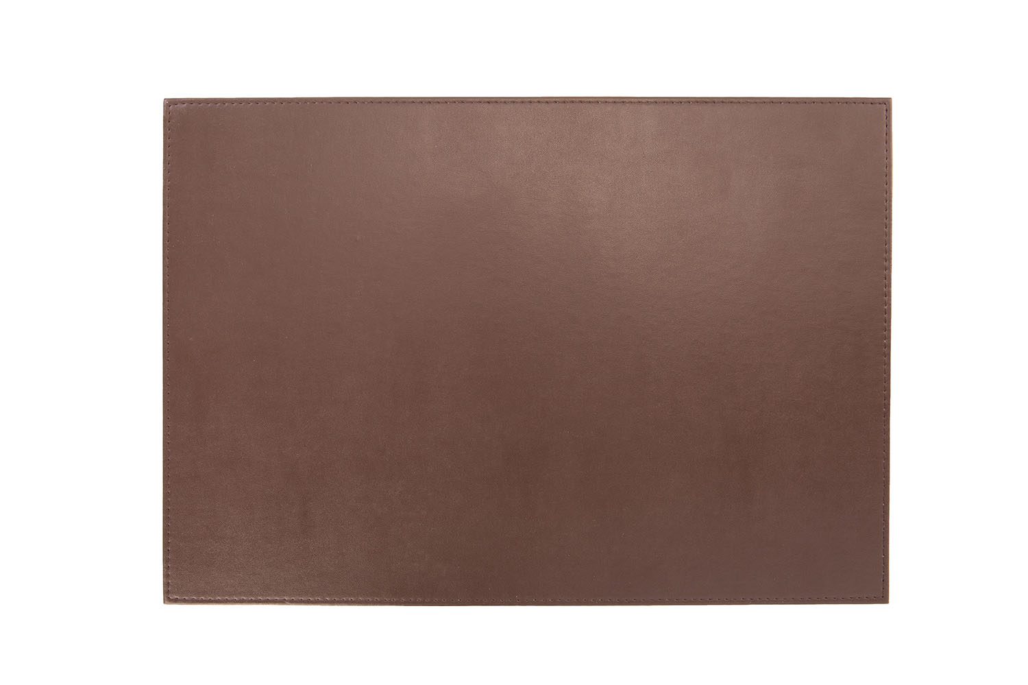 Placemat imitatieleer bruin 43 x 30 cm