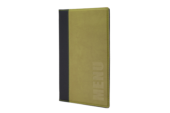 Trendy menuhouder groen 25.3 x 18 x 0.8 cm