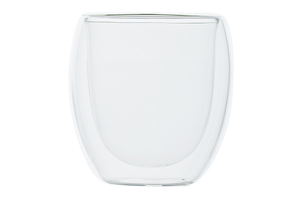Borosilicate koffiekop 300 ml, set van 2