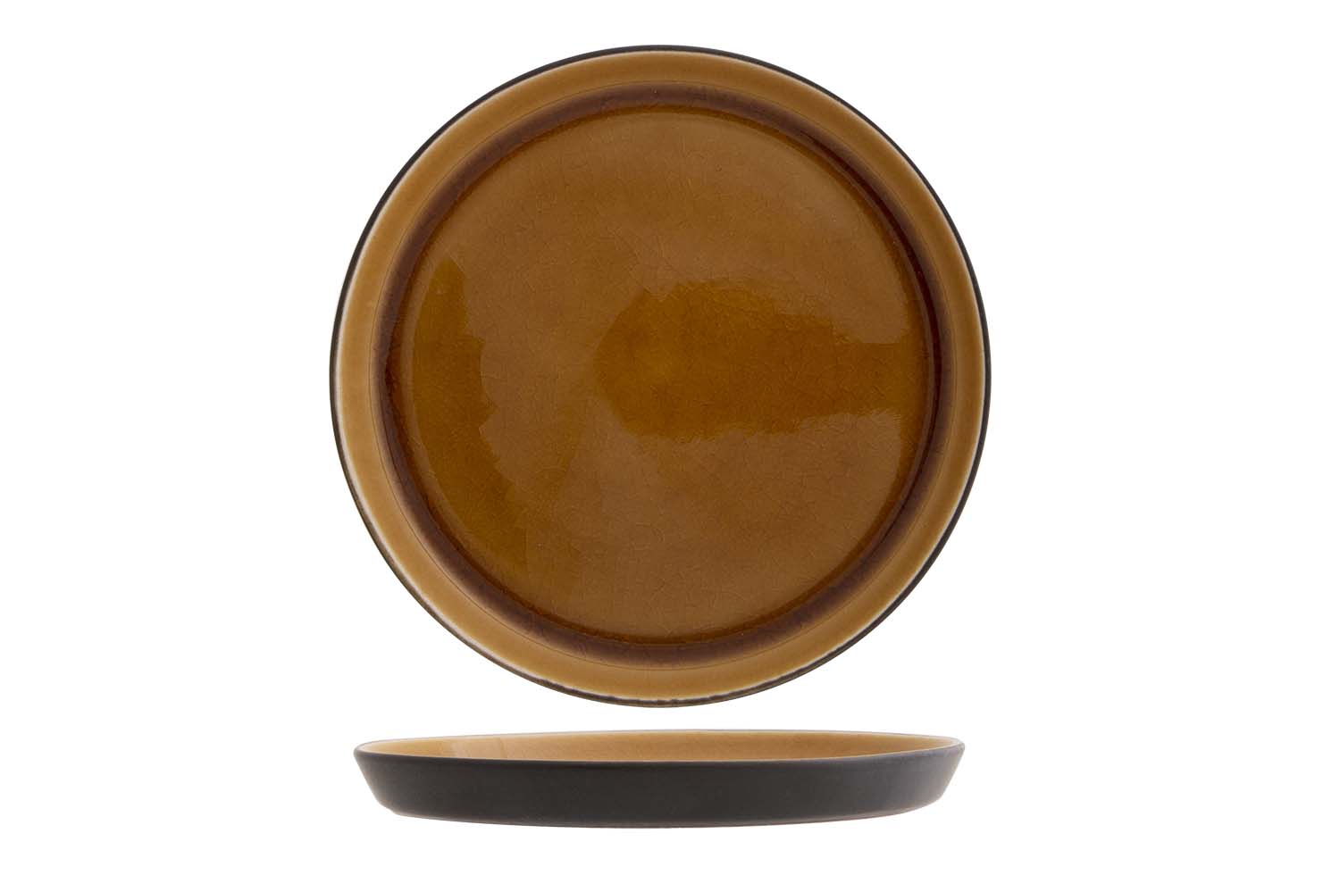 Tallina Brown Aperoteller Ø 12 cm