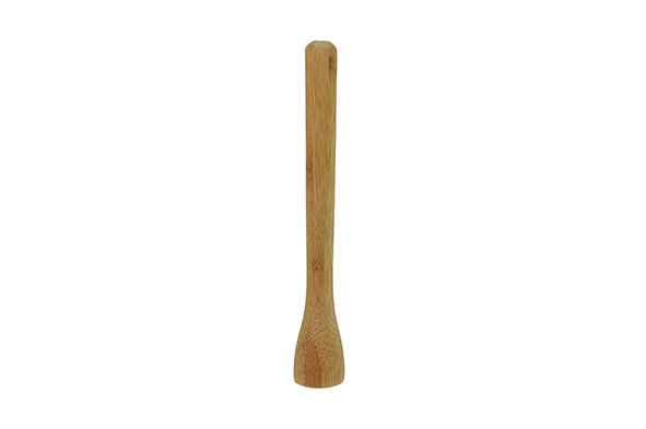 Cocktailstamper, bamboe, naturel, 3 x 3 x 19 cm
