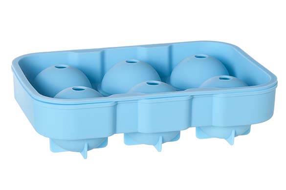 Eisballform blau 20 x 12,8 x 5 cm