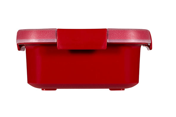Smart microwave multi-use 0,9 l rood 16 x 16 x 7 cm
