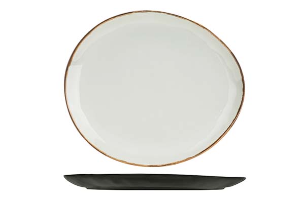 Plato Unbreakable ovaal bord 26,7 x 22,7 x 2 cm melamine