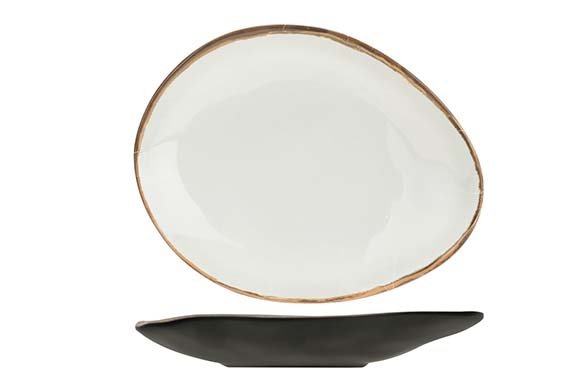 Plato Unbreakable ovaal bord 14,5 x 11,5 x 2 cm melamine