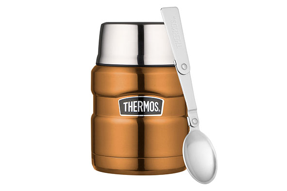 King warmhoudbeker koper roestvrij staal 470 ml