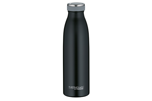 Tc Bottle Flasche Schwarz matt 0,5 l Ø 6,5 cm