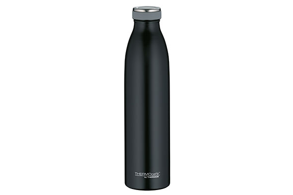 Tc Bottle drinkfles zwart mat 0,75 l Ø 7 cm x H 28 cm