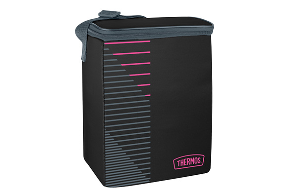 Value koeltas zwart/roze 9 l 12 blikjes