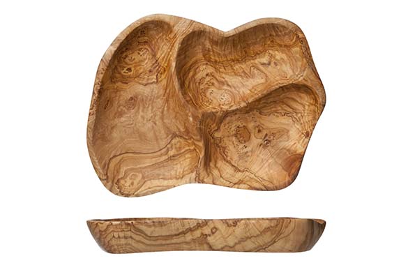 Antipastibord Organic Wood olijfhout