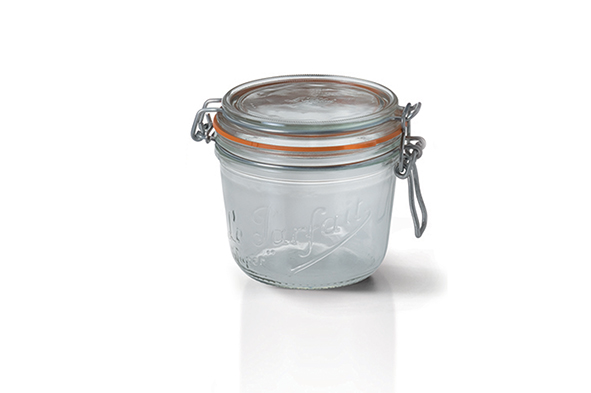 Super conserveringsglas 0,5 l set van 6 Ø 10 cm