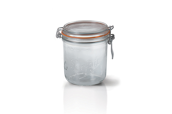 Set van 6 Super weckpotten 750 ml Ø 10 cm