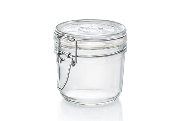 Fido pot met klem 200 ml set van 6