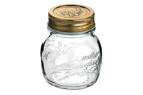 Quattro Stagioni Einmachglas 15 cl mit Deckel 12er-Set