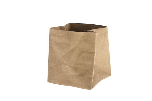 E-Cosy Brotbeutel aus Papier braun 14 x 14 x 15 cm