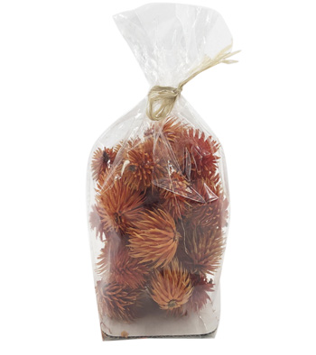 Streudeko orange, 4 x 4 x 4 cm, 47 g