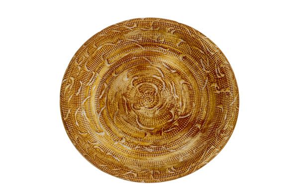 Schüssel rough wash terrakotta 30 x 30 x 4 cm