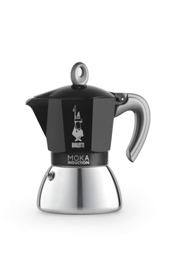 Moka koffiemaker zwart 2 kopjes