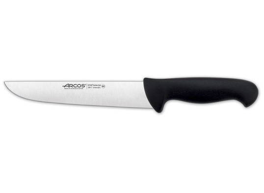 2900 Serie slagersmes zwart 21 cm