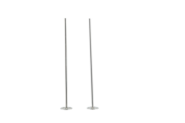 Straw Crusher Set 2er-Set Edelstahl D3 x 21 cm