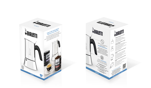Venus koffiemaker 4 kopjes roestvrij staal