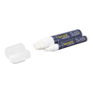 Krijtstift watervast wit 14,5 x 2,2 x 1,7 cm