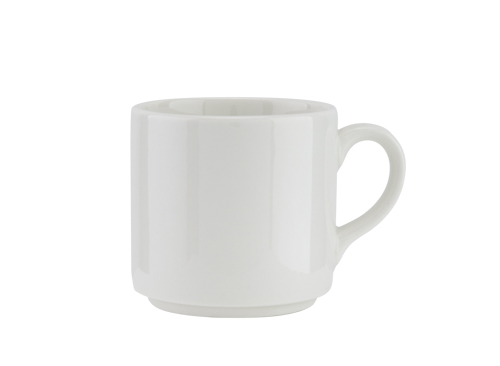 Buffet Rd koffietas porselein wit 20 cl Ø 7 x h 7 cm
